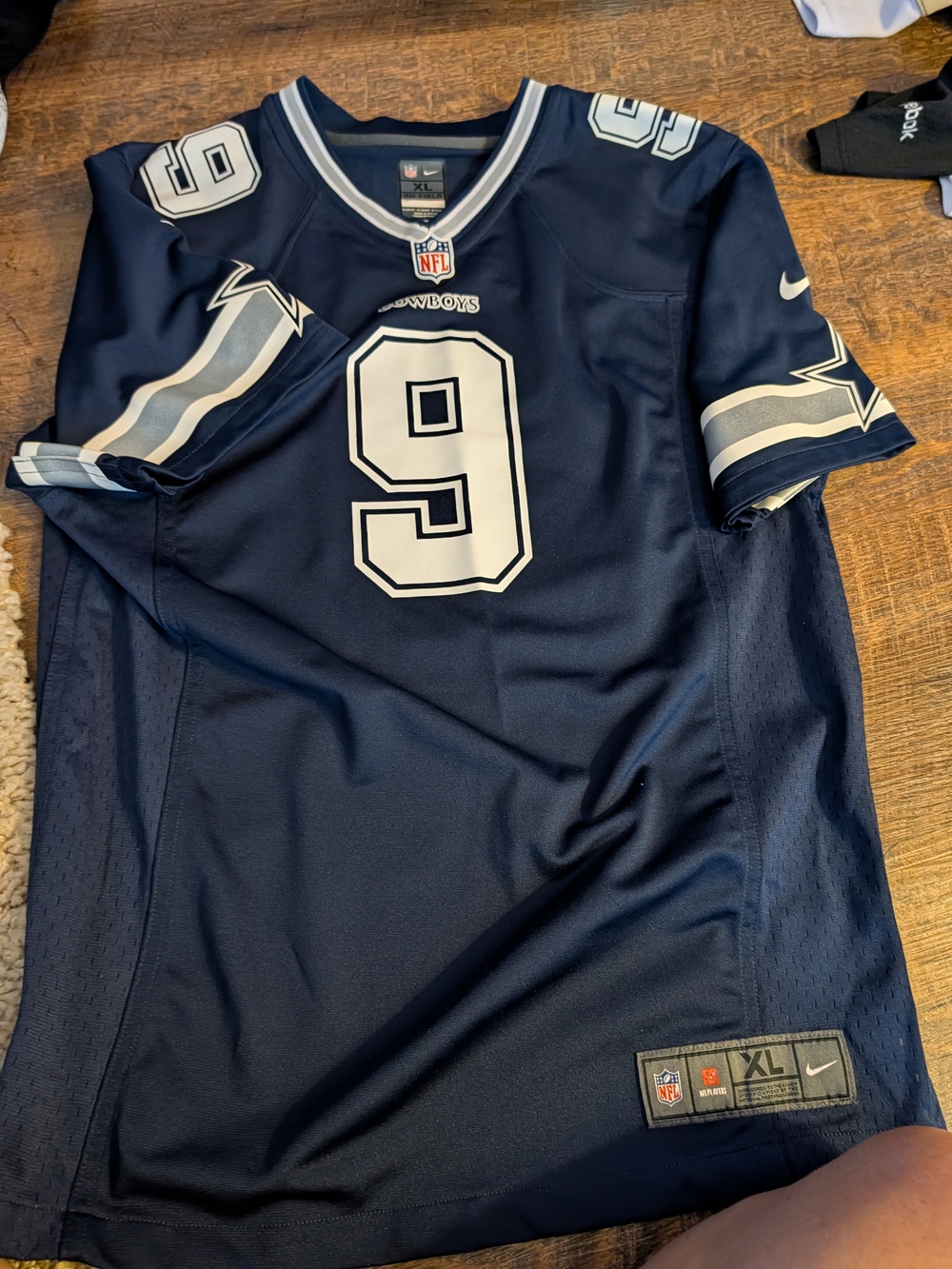 Nike Dallas Cowboys #9 Navy Football Jersey